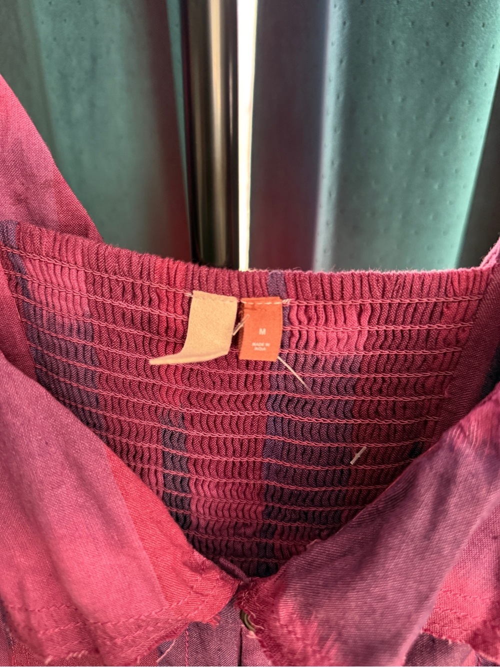 Anthropologie Pilcro Dyed Flutter-Sleeve Dress Dress M NWOT - Picture 7 of 7